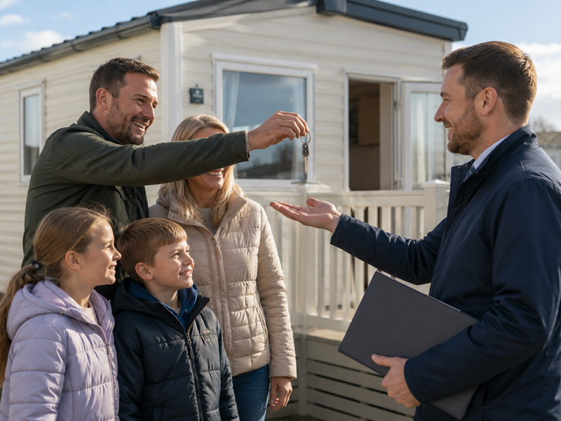 Handling the sale of a caravan in Cambridgeshire