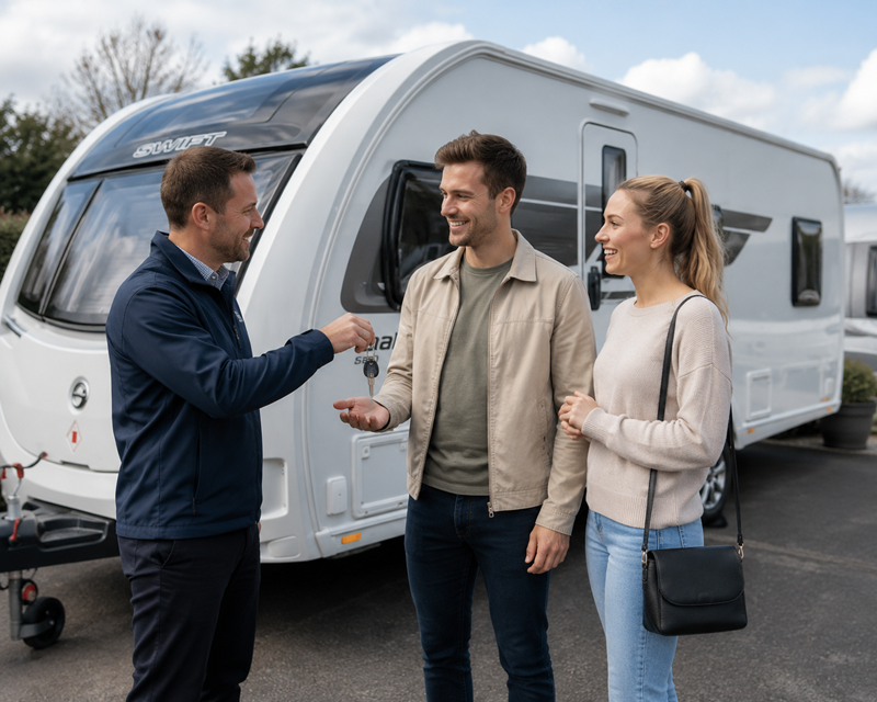 Caravan buyer in Ipswich