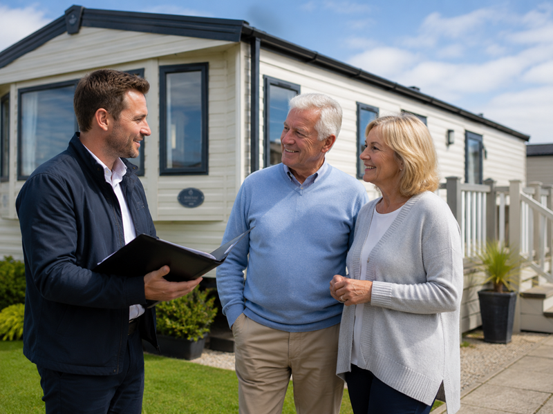 Selling a static caravan