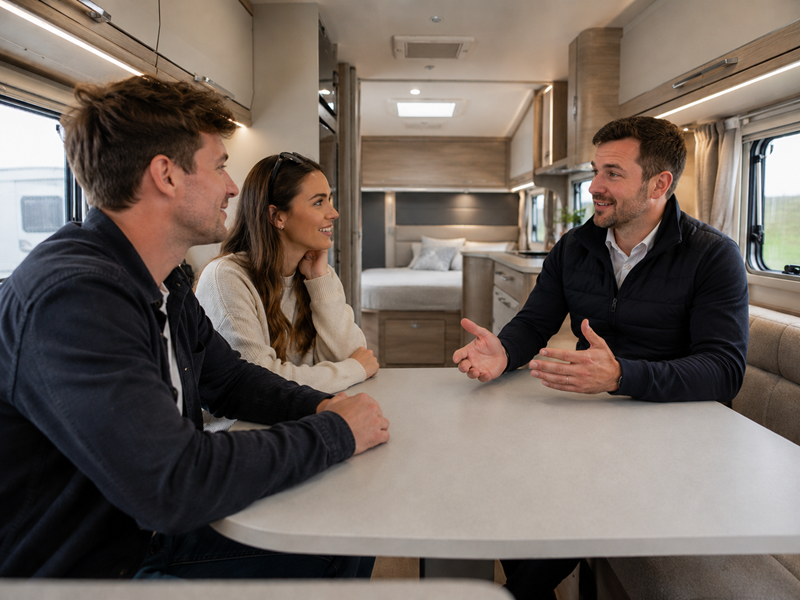 Handling the sale of a caravan in Norfolk