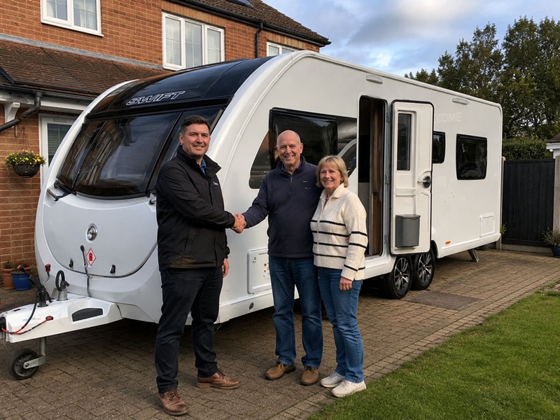 Selling a touring caravan